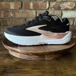Brooks Ghost Max 3 Black Pink Max Cushion Neutral Running Shoes Women's 10.5